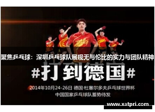 聚焦乒乓球：深圳乒乓球队展现无与伦比的实力与团队精神